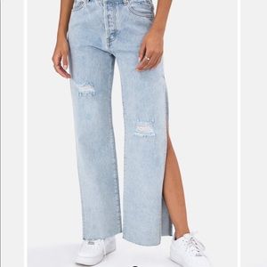 ADIKA SPLIT SIDE JEANS